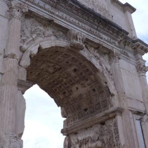 Rome Weekend Trip - Arch of Titus, Roman Forum 