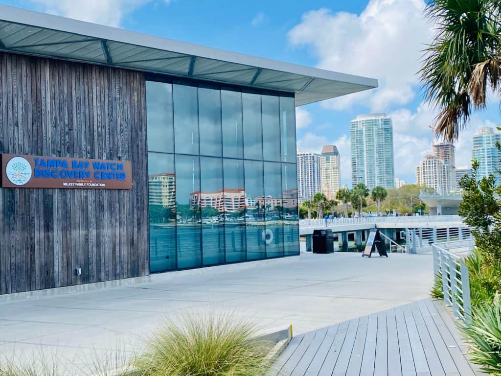 Best Museums in St. Petersburg Florida - the picture is taken from the museum on the st pete pier.