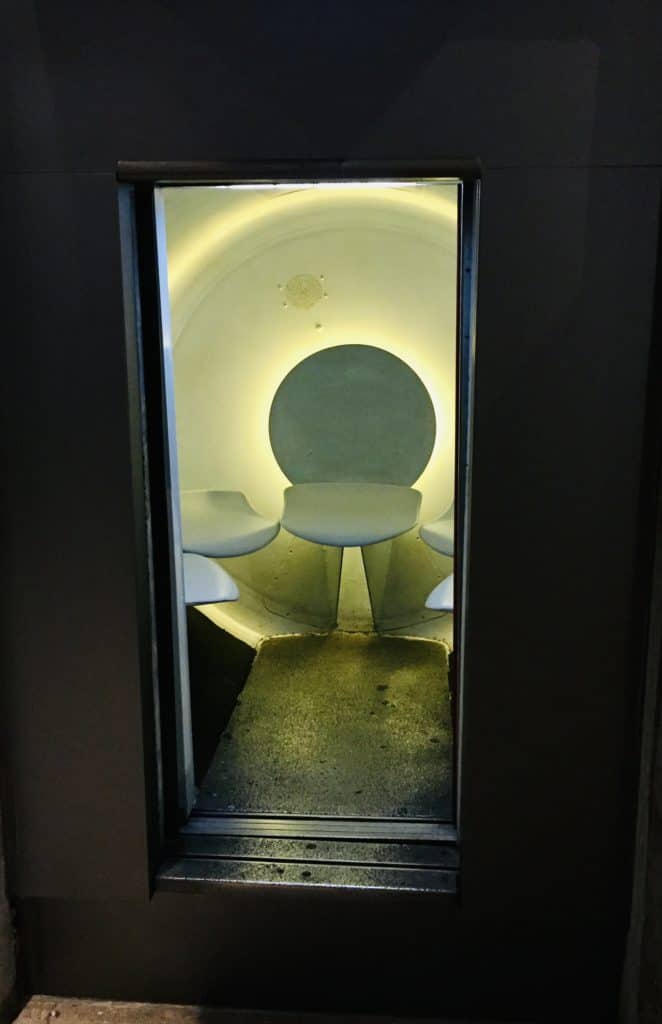 St Louis Weekend to see the gateway arch - inside the pods saint louis