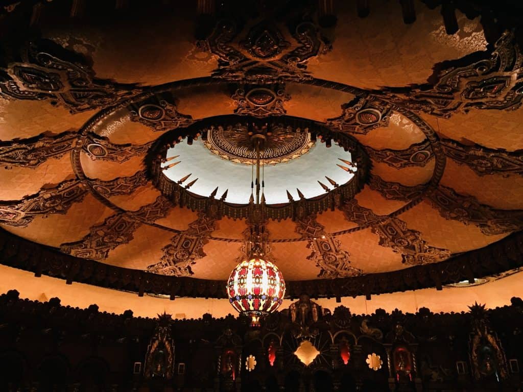 Fabulous Fox Theatre Ceiling - saint louis weekend trip