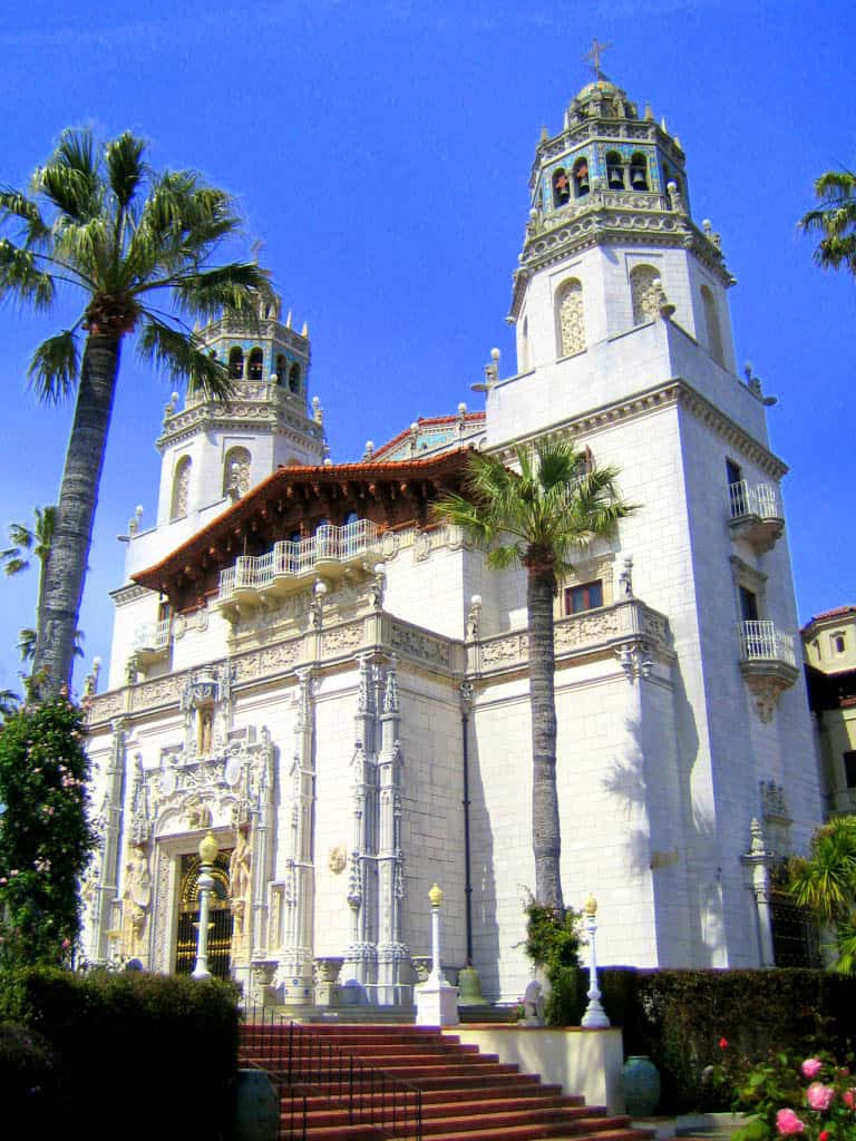 Exterior of Hearst Castle