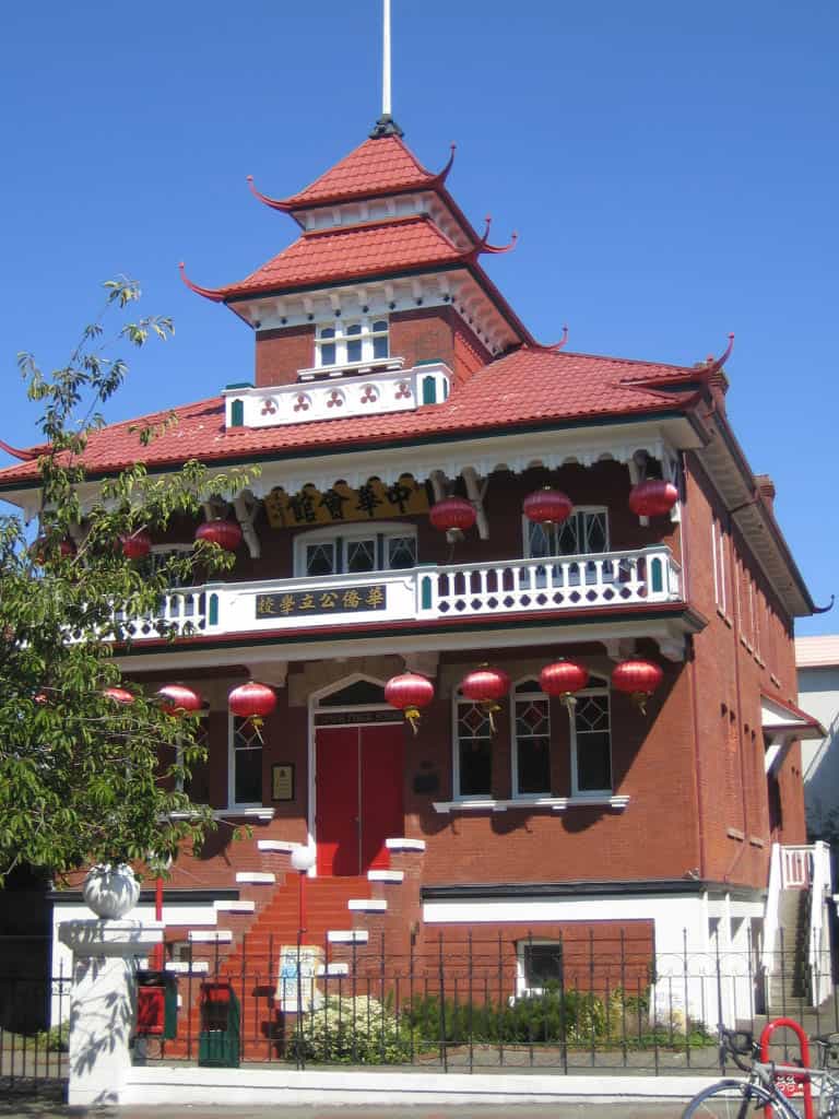 Port Angeles to Victoria - Chinatown house