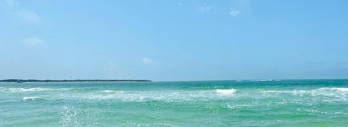 pass-a-grille beach photo of beautiful blue green water