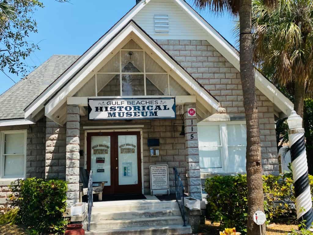 Historical museum in pass-a-grille beach