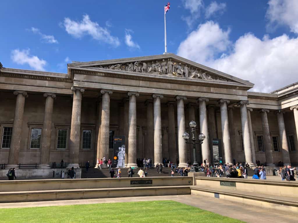 British Museum - London to Amalfi Coast trip 