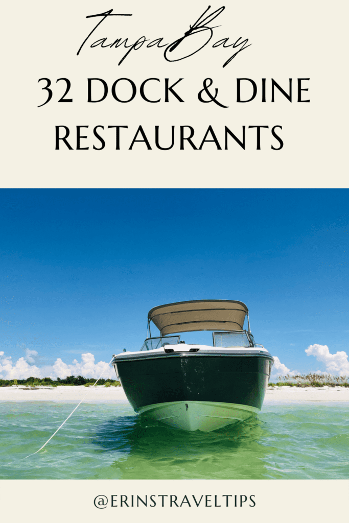 Pinterest template tampa bay restaurants with boat docks