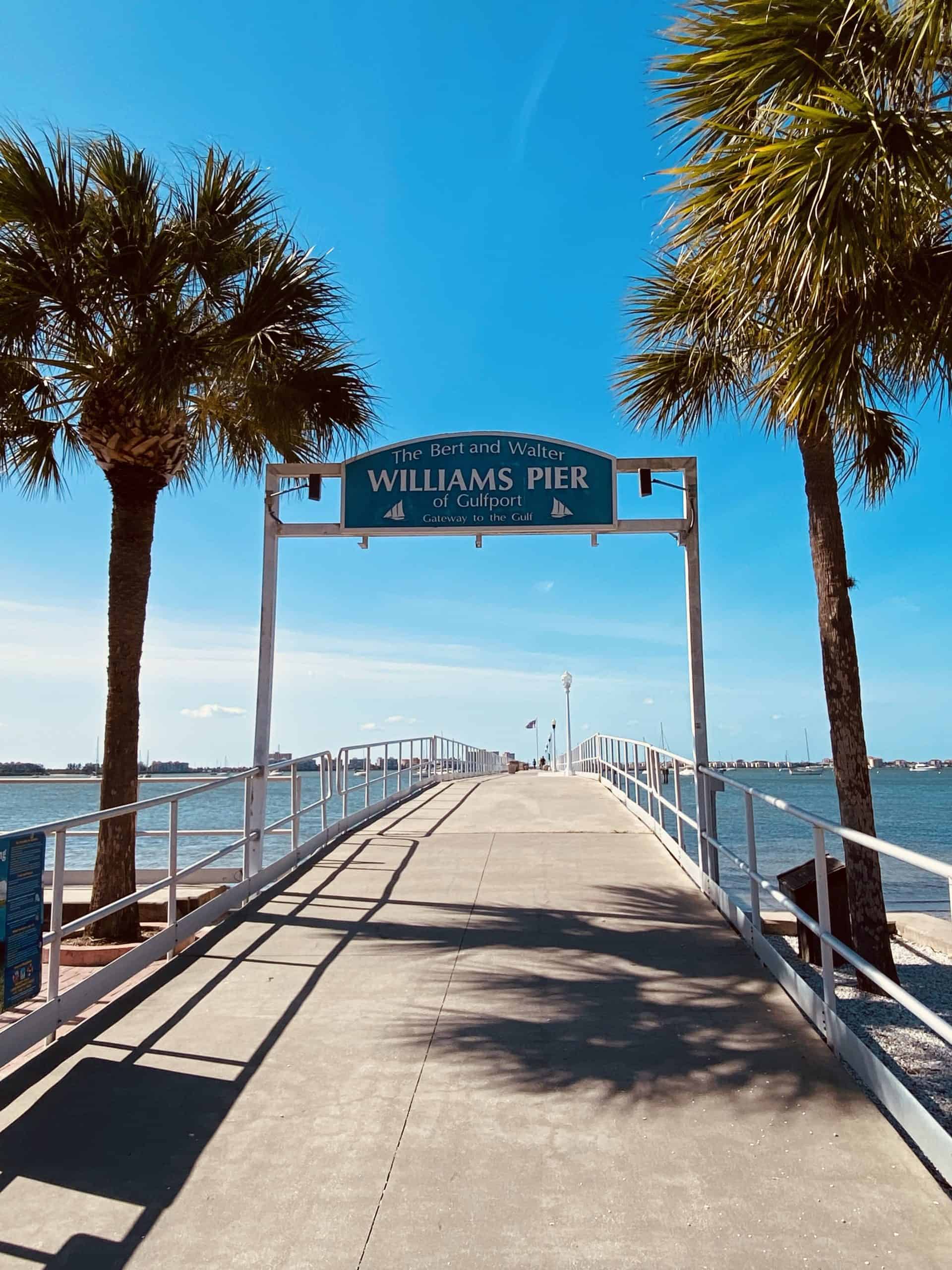 Williams Pier in Gulfport FL 