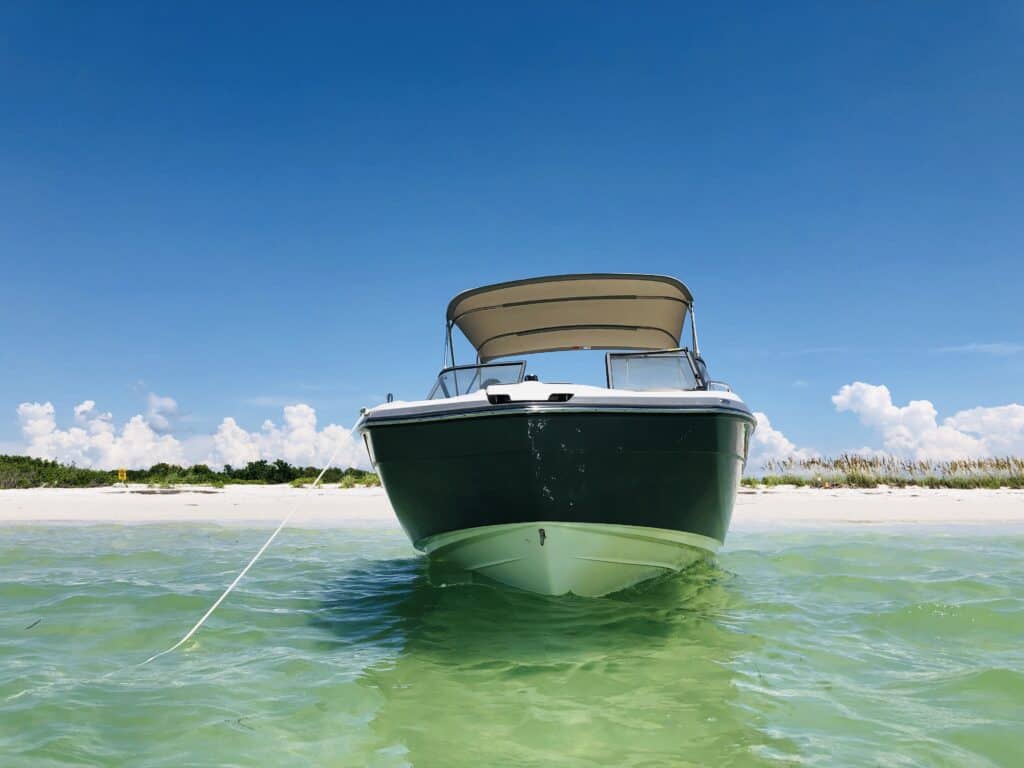 Boating and camping in Fort Desoto is a fun activity for kids in St Pete and Tampa