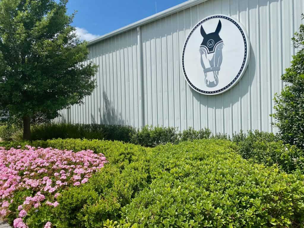 World Equestrian Center Ocala, beautiful flowers and landscaping