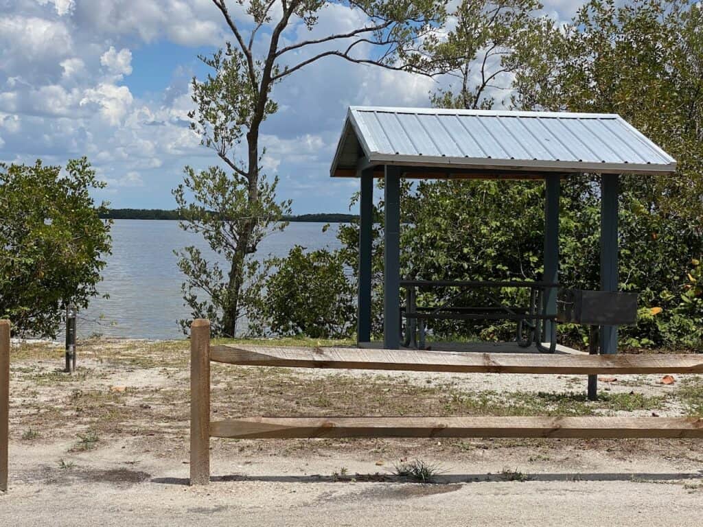 Picnic area in Matlacha