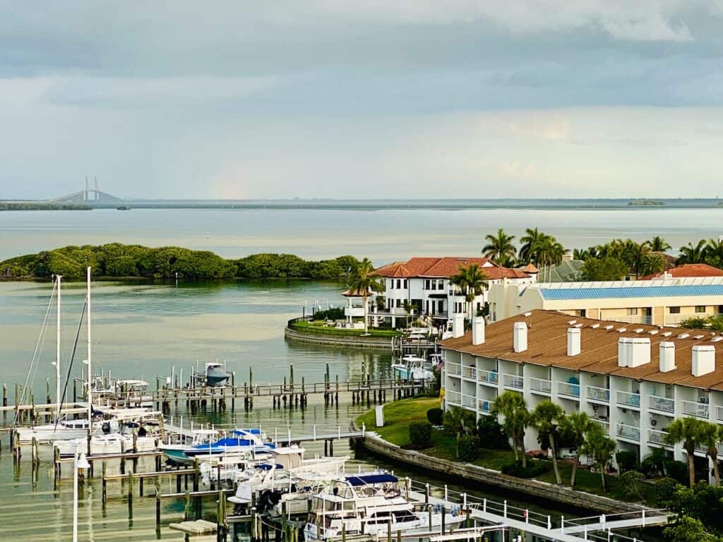 Tierra Verde Rentals & View of the Skyway Bridge