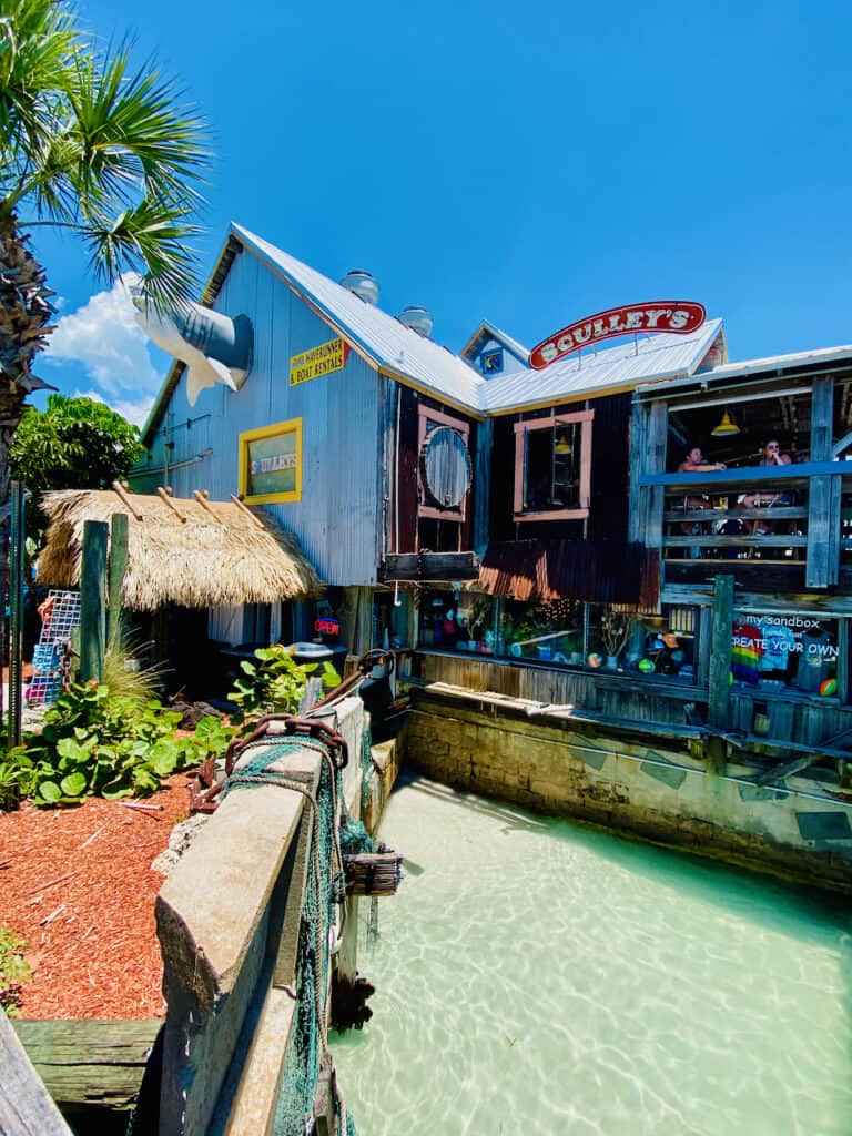 things to do in Madeira beach - Sculley's is pretty cool with beach vibes.