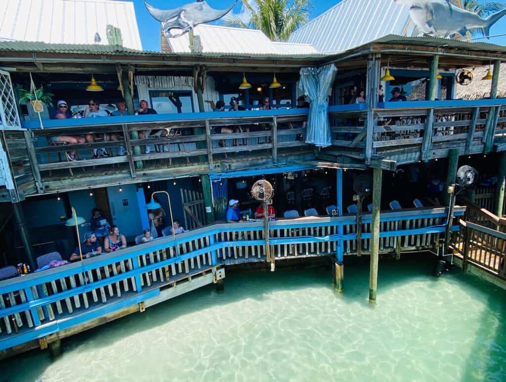 Sculleys Madeira Beach
Waterfront view with two levels of seating for everyone to enjoy!