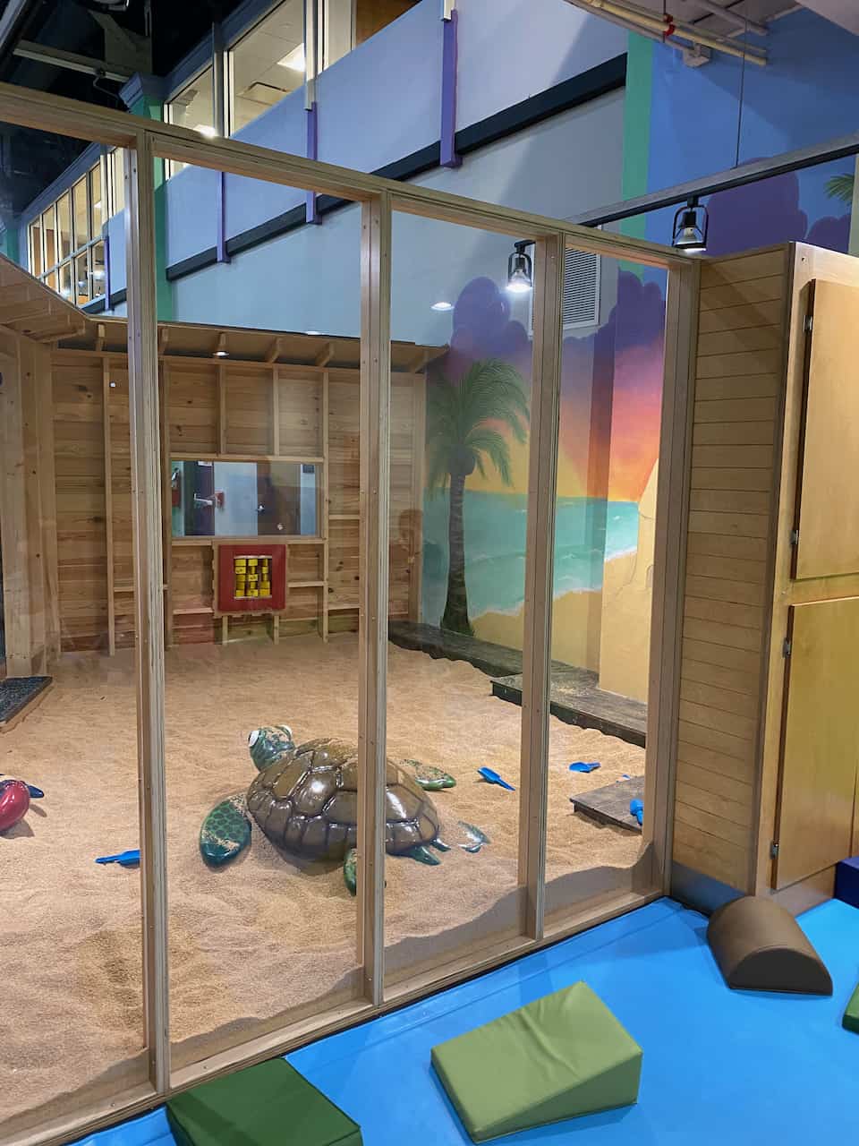 Best Museums in St. Petersburg Florida - photo inside the toddler area at Great Explorations 