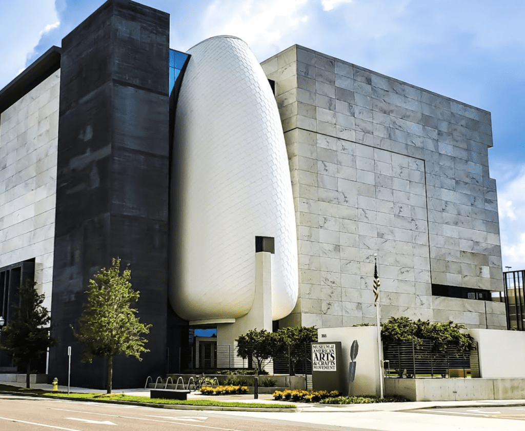 Best Museums in St. Petersburg Florida - you can't miss the massive Museum of the American Arts & Crafts Movement 