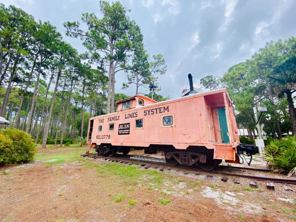 Pinellas County Heritage Village Caboose built in 1957.  