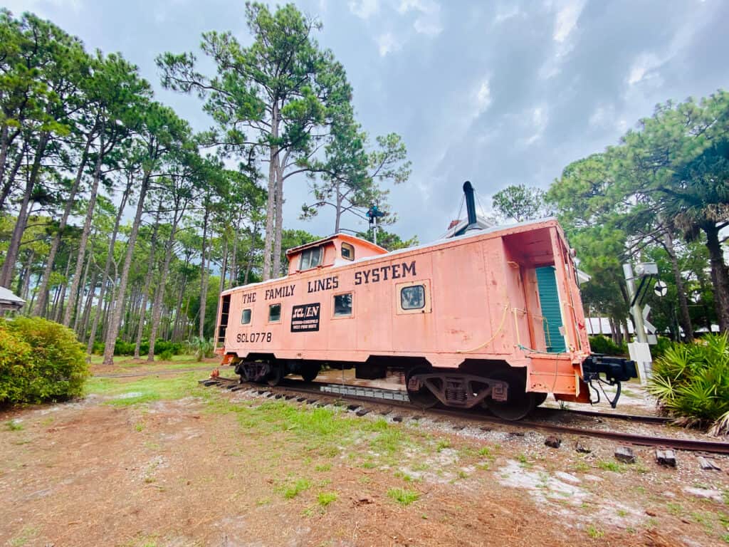 Pinellas County Heritage Village Caboose built in 1957.