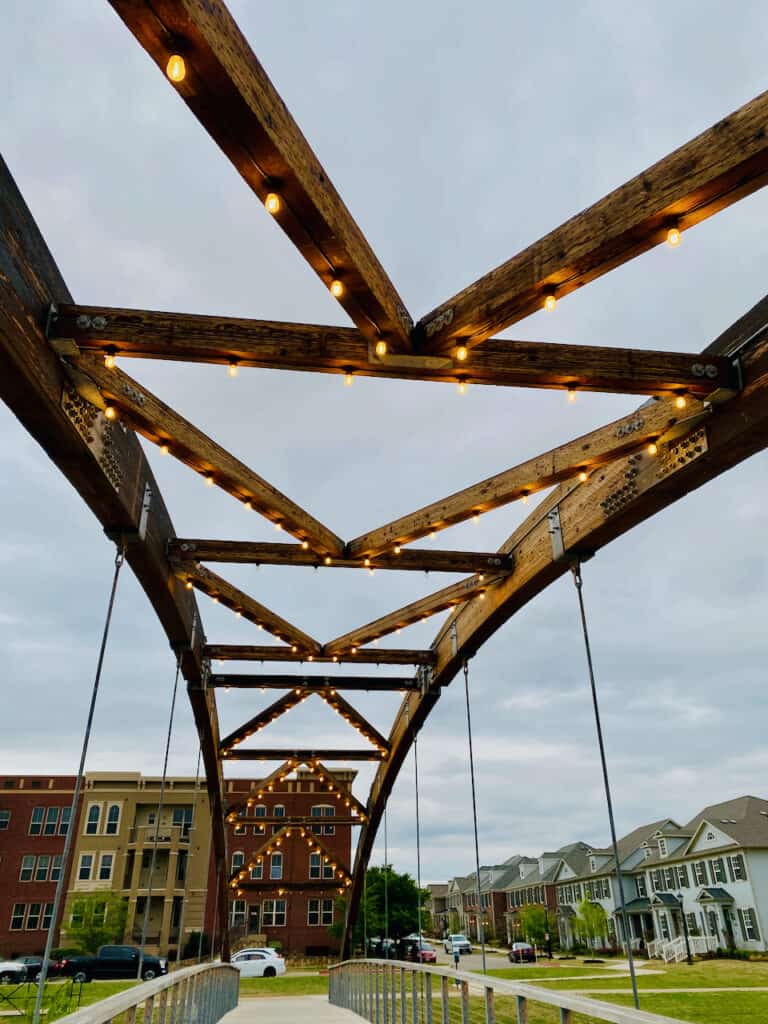 Hometown North Richland Hills -- bridge view at the Lakes at Hometown