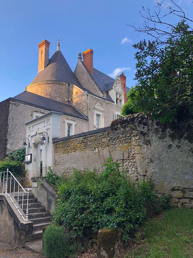 Chateau De Pray Photo of entrance to Chateau De Pray restaurant