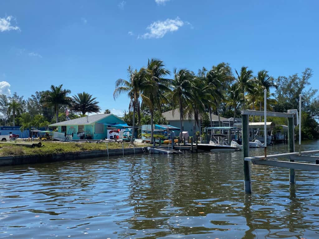 Canal View of Pine Island FL - St. James City