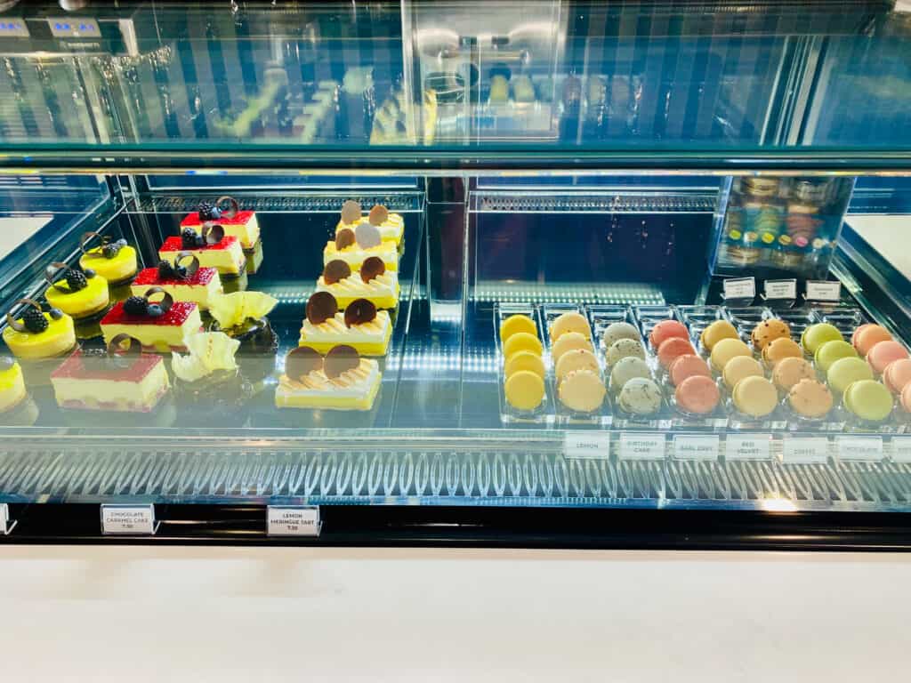 photo of macarons and chocolate desserts in CocoAddiction in St Pete Beach