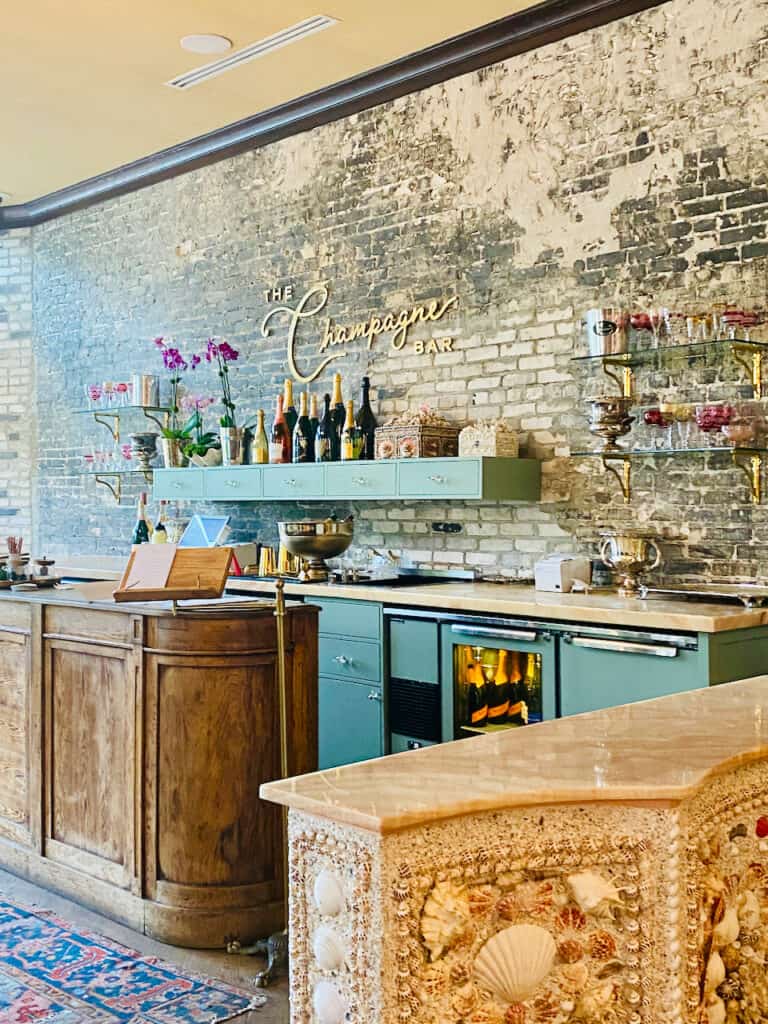 The Champagne Bar at Oxford Exchange Tampa, Florida