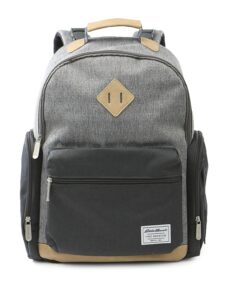 Eddie Bauer Diaper Bag Backpack, Best Diaper Bag for Travel.  Baby Travel Essentials.