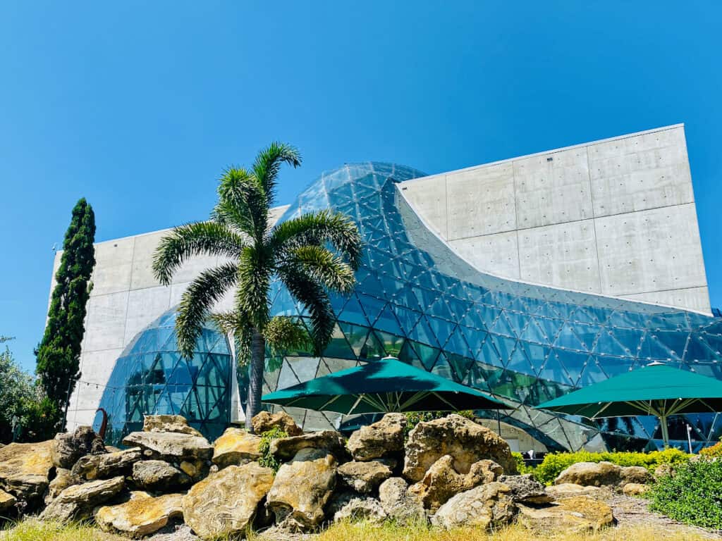 The Dali Museum in downtown St Petersburg, FL