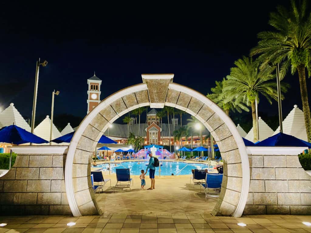 Hilton Grand Vacations at Sea World Pool View