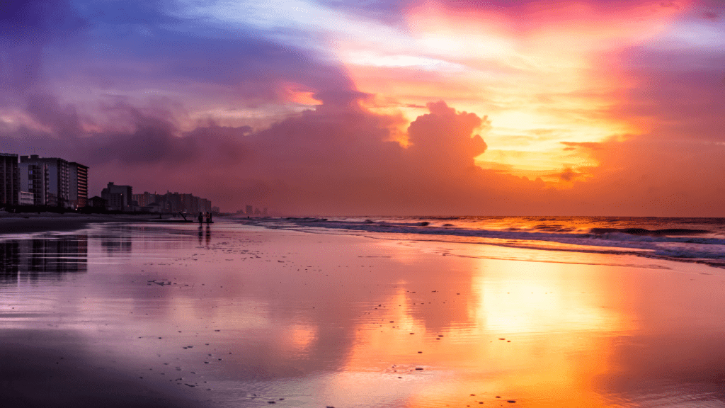 Crescent Beach sunset