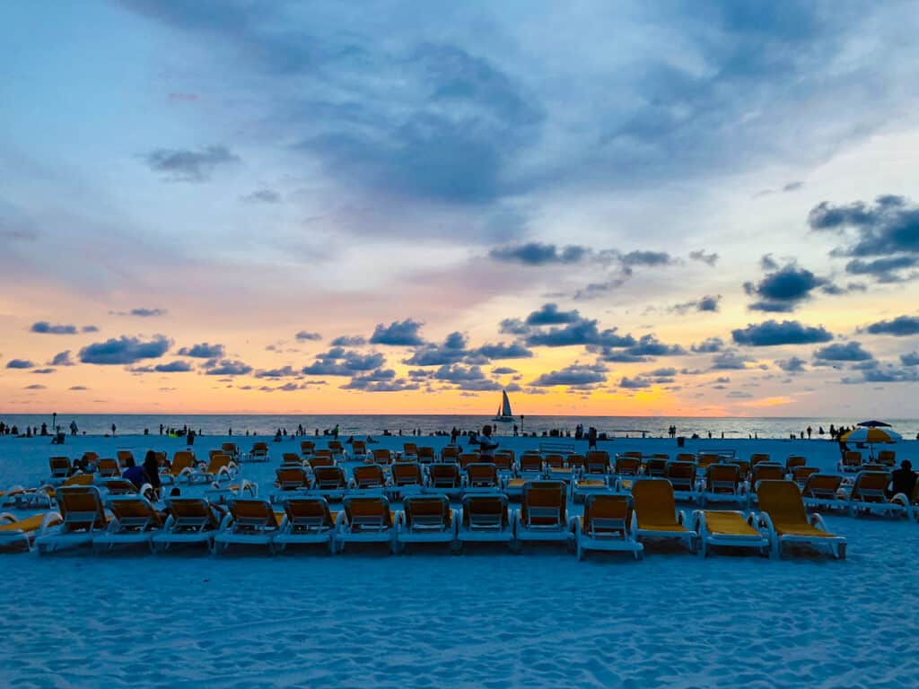 Clearwater Beach sunset