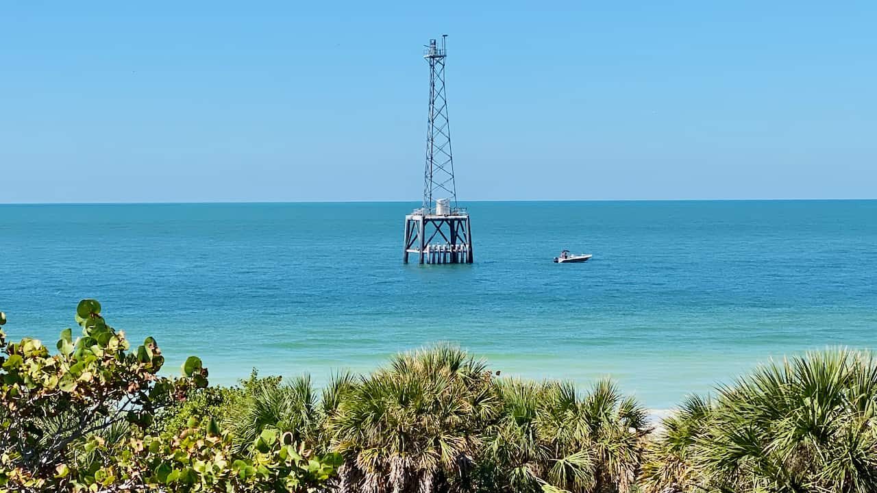 best beaches near tampa, this one happens to be Fort Desoto Park - North Beach