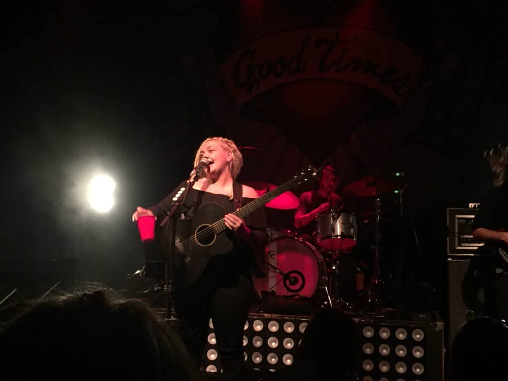 Elle King on stage in St Pete 