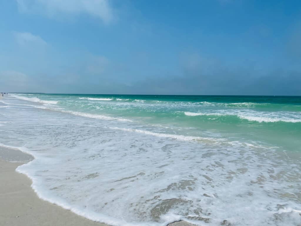 St Pete Beach with turquoise waters and white sandy beaches 