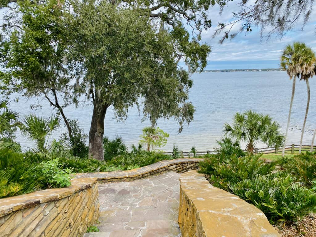 beautiful view of the waterfront at Phillippe Park