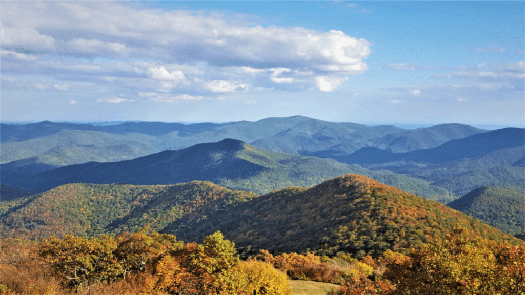 Mountain View in Chattahoochee-Oconee National Forest