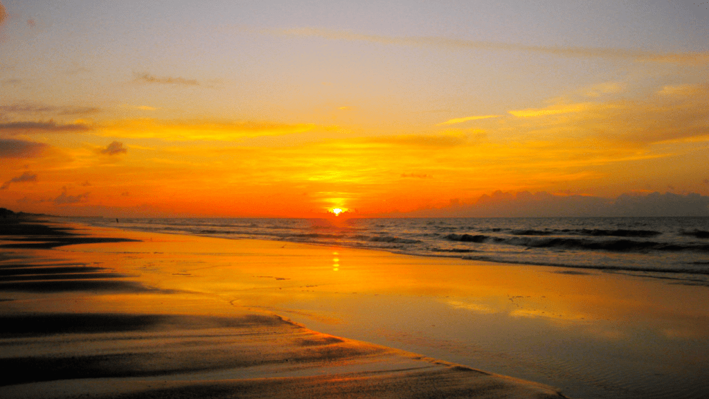Topsail Hill Sunset at Santa Rosa Beach