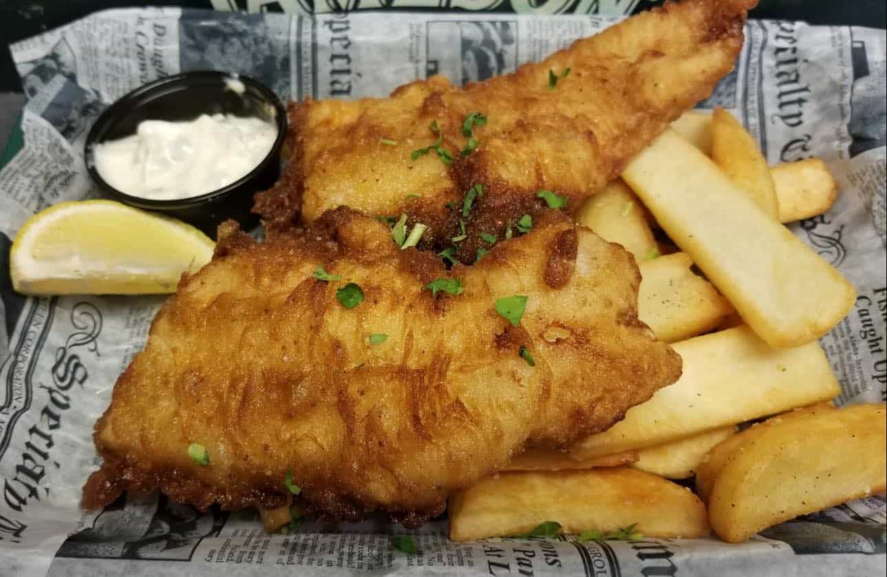 Flannagans fish and chips