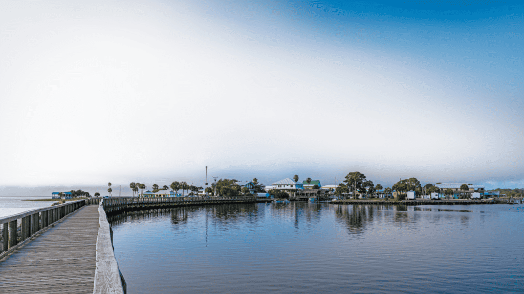 Keaton Beach Fishing Pier Phot