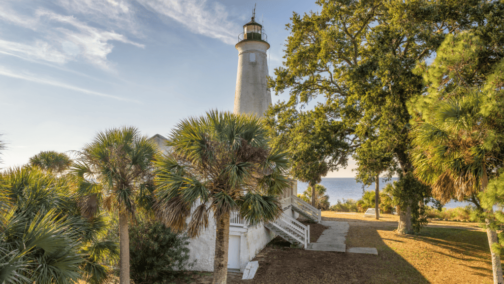 St. Marks National Wildlife Refuge at St. Marks - Photo of the lighthouse