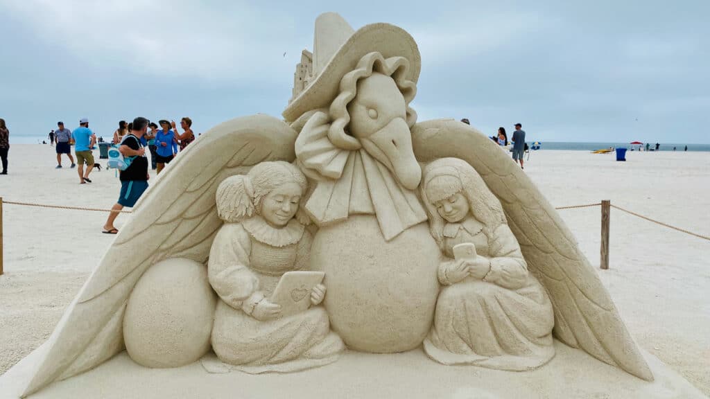 Sanding Ovations in Treasure Island